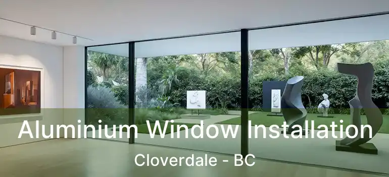  Aluminium Window Installation Cloverdale - BC