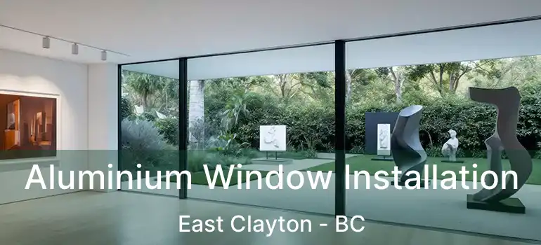  Aluminium Window Installation East Clayton - BC