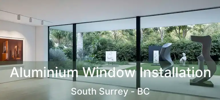  Aluminium Window Installation South Surrey - BC
