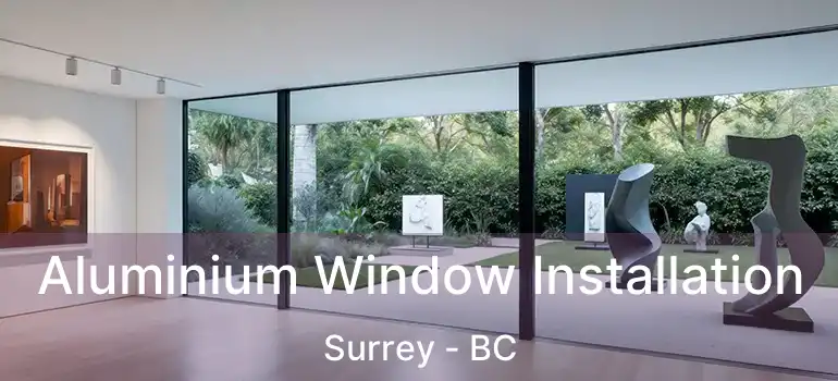  Aluminium Window Installation Surrey - BC
