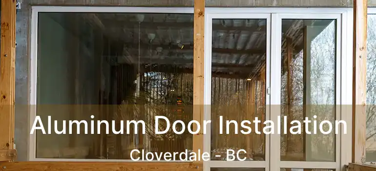  Aluminum Door Installation Cloverdale - BC