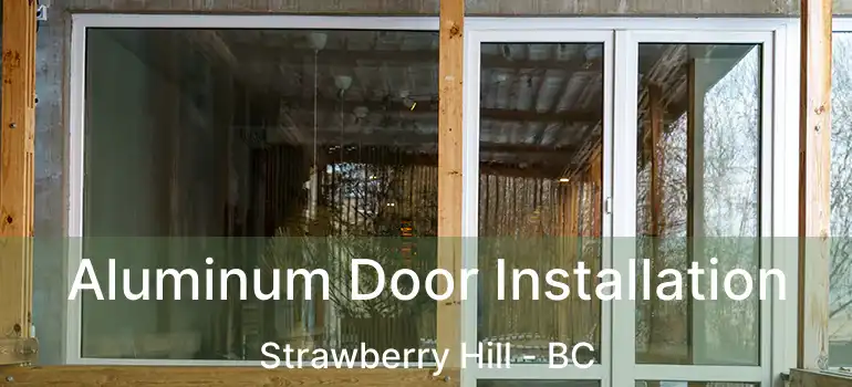  Aluminum Door Installation Strawberry Hill - BC