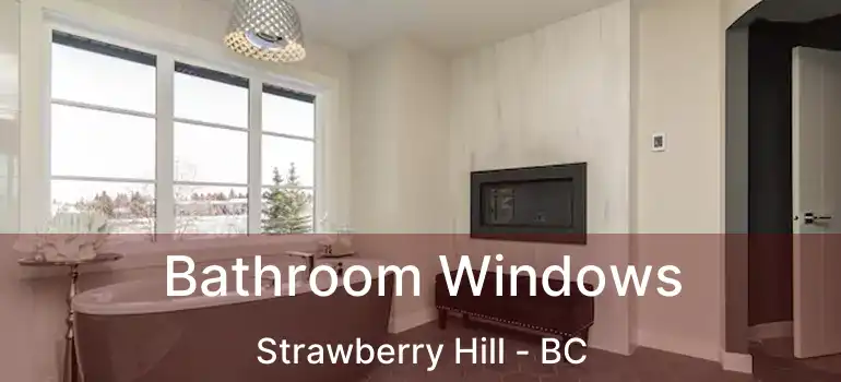 Bathroom Windows Strawberry Hill - BC