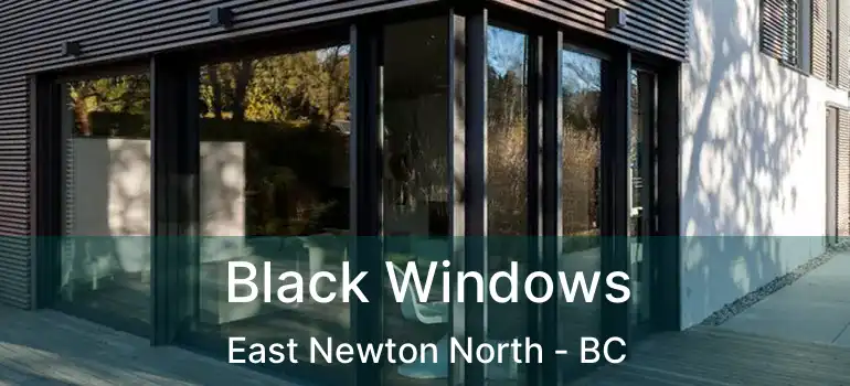  Black Windows East Newton North - BC