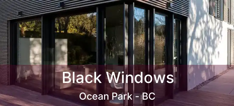  Black Windows Ocean Park - BC
