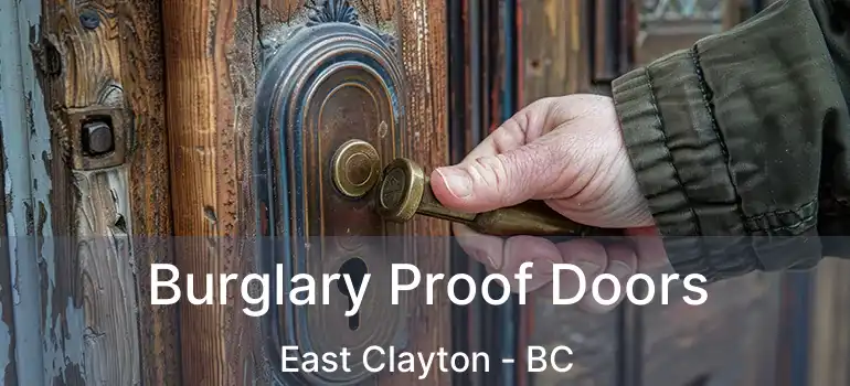  Burglary Proof Doors East Clayton - BC