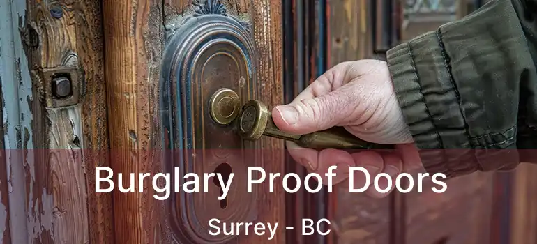  Burglary Proof Doors Surrey - BC