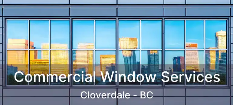  Commercial Window Services Cloverdale - BC
