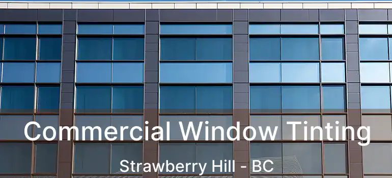  Commercial Window Tinting Strawberry Hill - BC