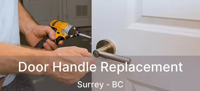  Door Handle Replacement Surrey - BC