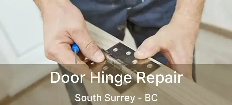  Door Hinge Repair South Surrey - BC