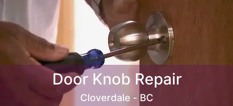  Door Knob Repair Cloverdale - BC