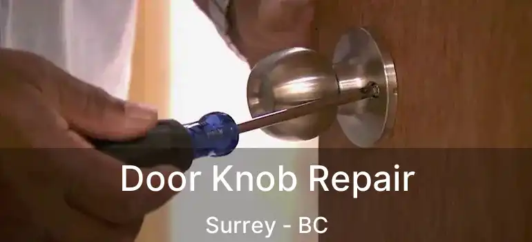  Door Knob Repair Surrey - BC