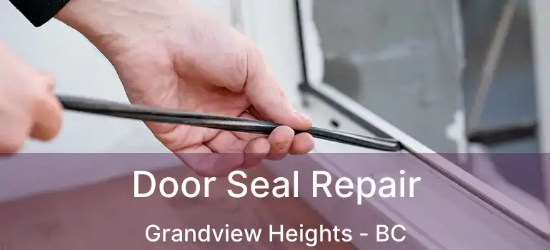  Door Seal Repair Grandview Heights - BC