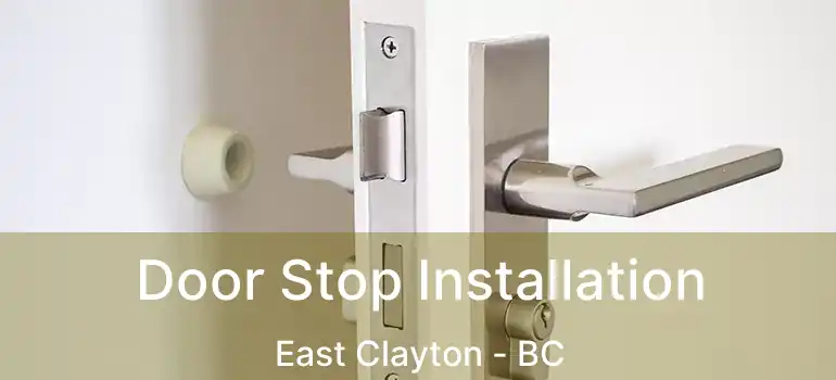  Door Stop Installation East Clayton - BC