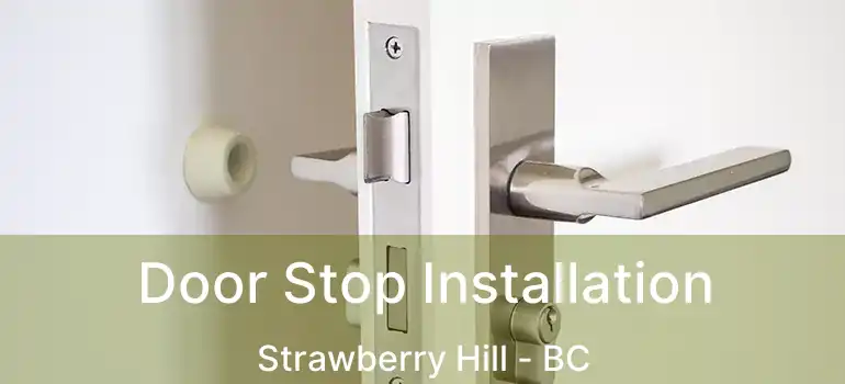  Door Stop Installation Strawberry Hill - BC