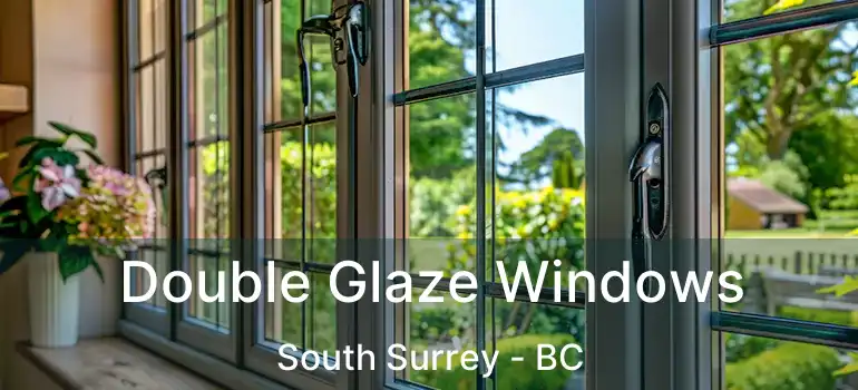  Double Glaze Windows South Surrey - BC