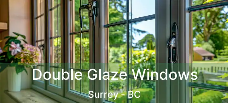  Double Glaze Windows Surrey - BC