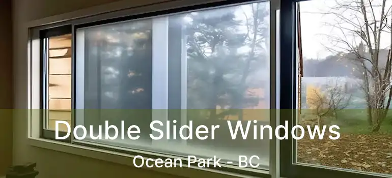  Double Slider Windows Ocean Park - BC