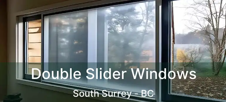  Double Slider Windows South Surrey - BC