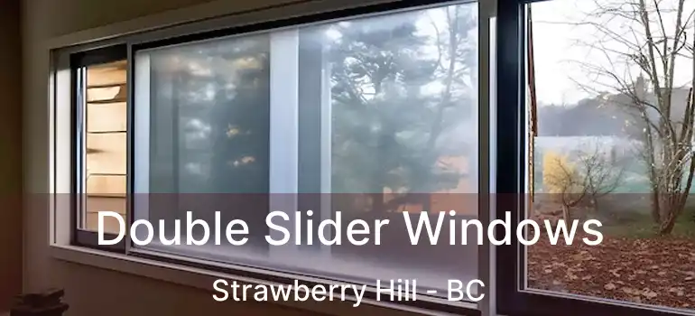  Double Slider Windows Strawberry Hill - BC