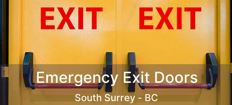  Emergency Exit Doors South Surrey - BC
