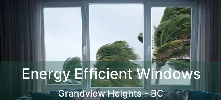  Energy Efficient Windows Grandview Heights - BC