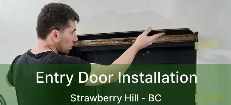  Entry Door Installation Strawberry Hill - BC