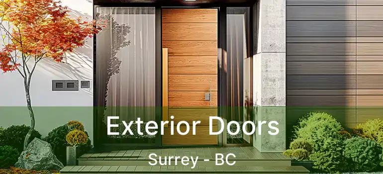  Exterior Doors Surrey - BC