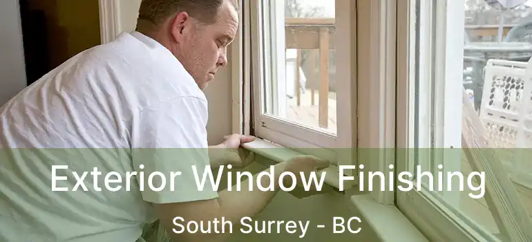  Exterior Window Finishing South Surrey - BC