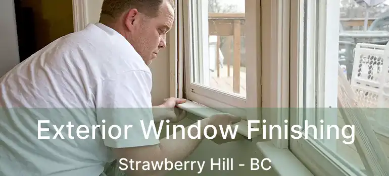  Exterior Window Finishing Strawberry Hill - BC
