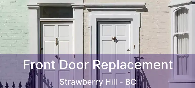 Front Door Replacement Strawberry Hill - BC