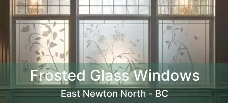  Frosted Glass Windows East Newton North - BC