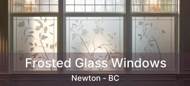  Frosted Glass Windows Newton - BC