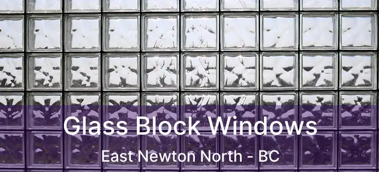  Glass Block Windows East Newton North - BC