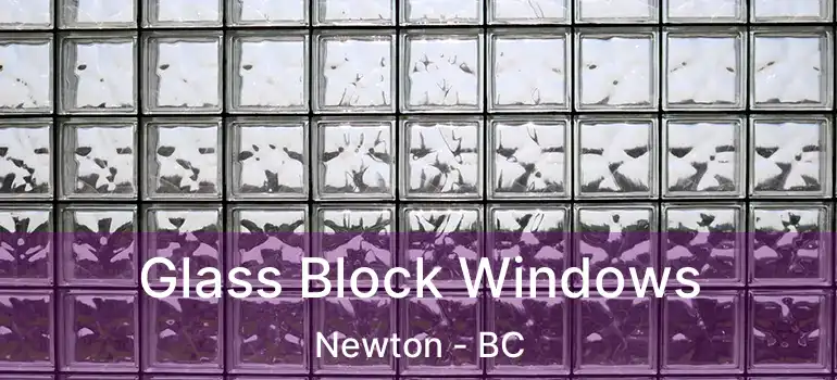  Glass Block Windows Newton - BC