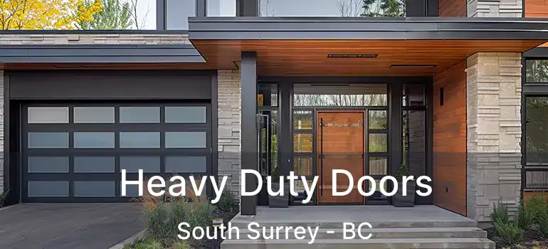  Heavy Duty Doors South Surrey - BC