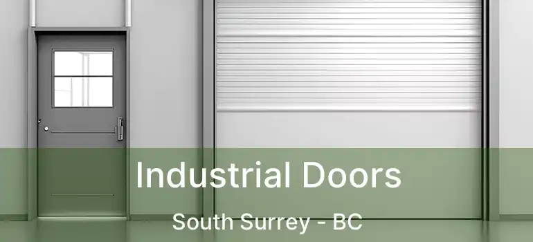  Industrial Doors South Surrey - BC