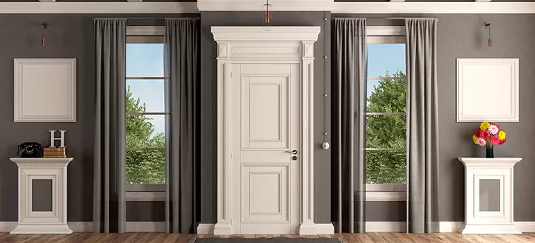 Removable Center Door Mullion in Surrey, British Columbia