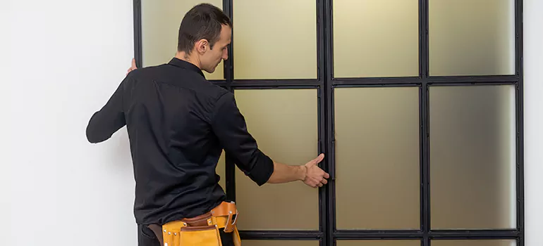 Patio French door installation in Surrey, BC
