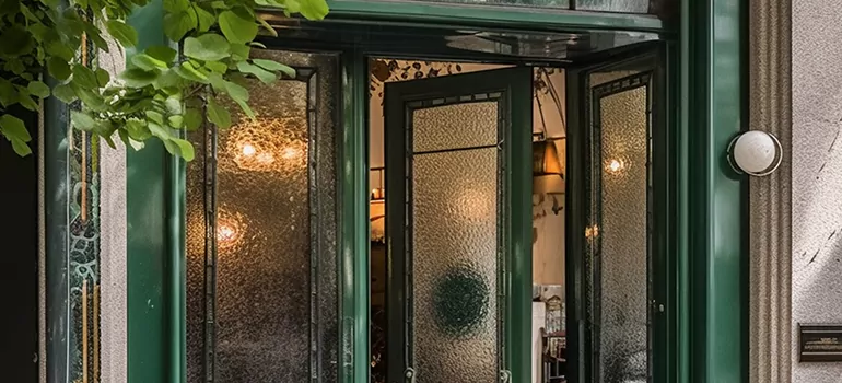 Frosted Pantry Door in Surrey, British Columbia