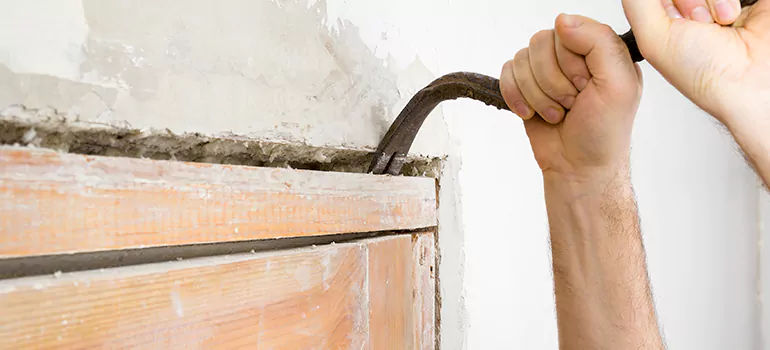 Wooden Garage Door Repair in Port Kells, British Columbia