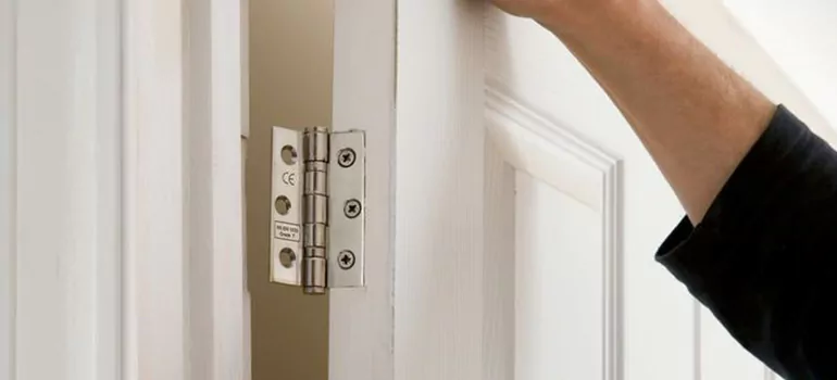 Bathroom Stall Door Hinge Repair in Surrey, BC