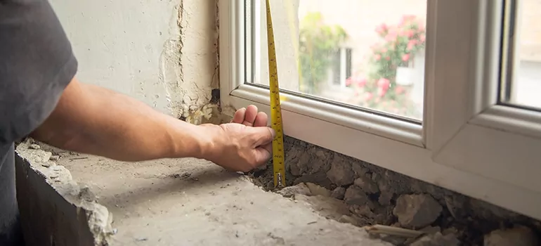 Window Sill Without Apron in Surrey, BC