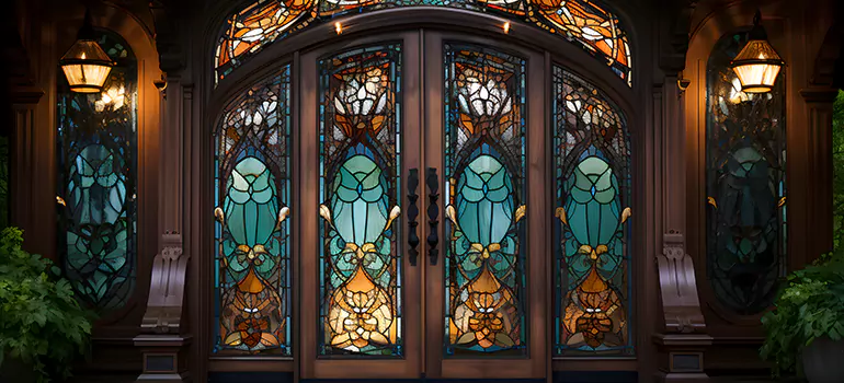 Wrought Iron Storm Door in Surrey, BC