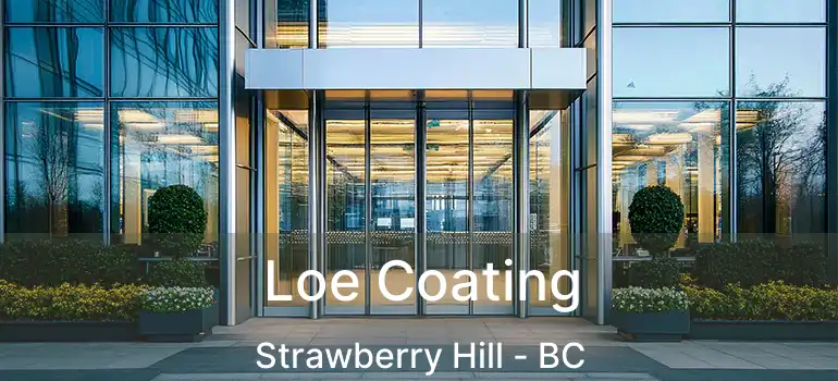  Loe Coating Strawberry Hill - BC