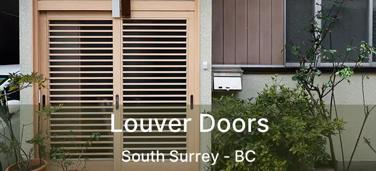  Louver Doors South Surrey - BC