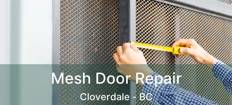  Mesh Door Repair Cloverdale - BC