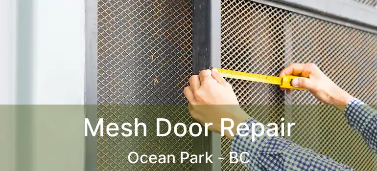  Mesh Door Repair Ocean Park - BC
