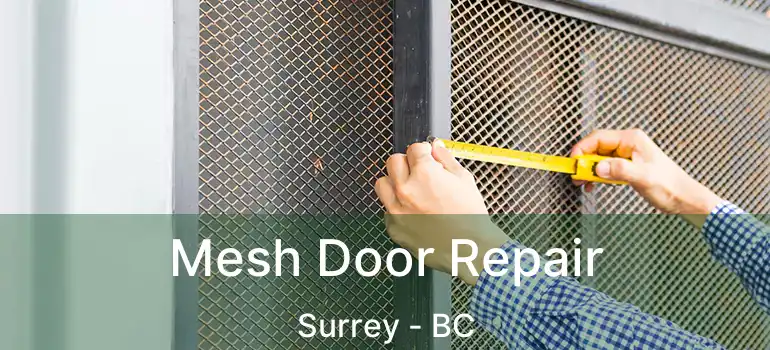  Mesh Door Repair Surrey - BC